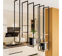 Gaommini Étagère Murale en Bois pour Salon, étagères flottantes fixées au Plafond, étagères pour Bar, Chambre, Cuisine, casier à vin Suspendu, Support pour Plantes - 60~150 cm(30x30x60cm)