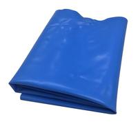 Gaommini Revêtements d'étang Bleus Feuille de Plastique polyéthylène renforcé HDPE 3x4m 4x6m 5x8m 8x10m 10x12m, revêtement d'étang Koi hautement préformé pour Jardin Aquatique extérieur(4x8m)