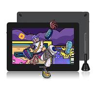 GAOMON PD1320 Écran à Stylet entièrement laminé 86% NTSC avec Stylo Passif 8192 et Support en Cuir pour Windows/Mac/Android OS Gris 33,3 cm