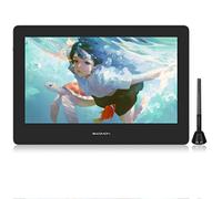 GAOMON PD1320 Tablette Graphique avec Ecran 13,3 Pouces HD Moniteur Entière Laminé, Stylet Passif à 8192 Niveaux et 86% NTSC Tablette de Dessin, Compatible avec Windows/Mac OS/Chrome/Android