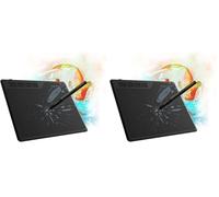 GAOMON S620 Tablette Graphique OSU, Tablette de Dessin Numérique de 6,5 x 4 Pouces avec Stylet sans Batterie à 8192 Niveaux et 4 Raccourcis, Compatible with Windows/Mac/Android (Lot de 2)