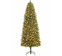 GAOMON Sapin de Noël Artificiel pré-éclairé de 1,8 m, Arbre de Noël avec Support en métal, Arbre Artificiel pour Maison, fête, Bureau, décoration de Vacances