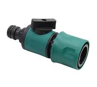 Gaoominy Valve en plastique avec connecteur rapide Agriculture Jardin Arrosage Prolonger le tuyau Raccords de tuyaux d'irrigation Adaptateur de tuyau Commutateur 1 Pc