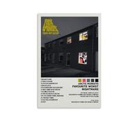GAOSHI - Arctic Monkeys 505 - Couverture de l'album Favourite Worst Nightmare - Décoration murale sur toile à offrir pour une amie, un salon, décoration moderne et esthétique - 30 x 45 cm, style 1