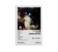 GAOSHI Deftones Poster de couverture de l'album Saturday Night - Impression sur toile - Cadeau à offrir à un ami - Décoration moderne et esthétique - 30 x 45 cm - Style 1-1