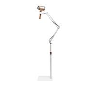 GAOUSD Support De Sèche Cheveux 360 Degrés Rotative Réglable en Hauteur 55-100cm sur Pied Mains Libres Porte Sèche-Cheveux,pour Maison, Salle De Bains,Chambre à Coucher, Hôtel