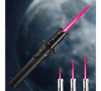 GAOUTO Briquet Tempête: 1 Pièce Briquet Jetflamme Multifonctionnel, Étanche Et Réglable, pour Cuisine, Barbecue, Camping (20.5 cm, Noir)