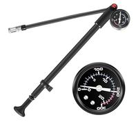 GAOUTO Pompe à haute pression, pompe à choc haute pression, mini pompe à vélo pour pneus de vélo, pompe à choc portable, pompe à fourche pour VTT, vélo, fourche à ressort et suspension arrière (Max