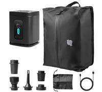 GAOUTO Sacs sous vide pour vêtements de voyage avec pompe sans fil, IP67, sacs sous vide pour voyage, sacs à vide réutilisables, pour le stockage de valises et sacs à dos, sac à dos sous vide, étanche