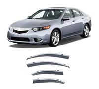 gaowenying 4 Pièces Déflecteurs de Vent de Voiture,pour Acura TSX,Pare-Soleil,Pare-Pluie,Pare-Vent,TSX CU2 2009-2014