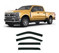 gaowenying 4 Pièces Déflecteurs de Vent de Voiture,pour F-ord Super Duty,Pare-Soleil,Pare-Pluie,Pare-Vent,F250/F350/F450/F550 P708 2023+