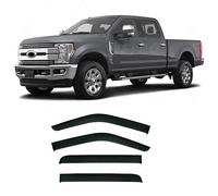gaowenying 4 Pièces Déflecteurs de Vent de Voiture,pour F-ord Super Duty,Pare-Soleil,Pare-Pluie,Pare-Vent,F250/F350/F450/F550 P558 2017-2022
