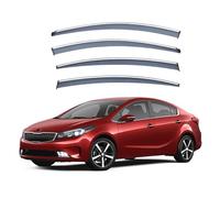 gaowenying 4 Pièces Déflecteurs de Vent de Voiture,pour KIA Forte,Pare-Soleil,Pare-Pluie,Pare-Vent,Forte Sedan YD 2012-2018