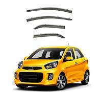 gaowenying 4 Pièces Déflecteurs de Vent de Voiture,pour KIA Grand EKO JA 2017+,Pare-Soleil,Pare-Pluie,Pare-Vent