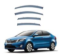 gaowenying 4 Pièces Déflecteurs de Vent de Voiture,pour KIA K2,Pare-Soleil,Pare-Pluie,Pare-Vent,K2 Sedan QB 2011-2016