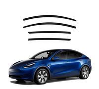 gaowenying 4 Pièces Déflecteurs de Vent de Voiture,pour Tesla Model Y 2020+,Pare-Soleil,Pare-Pluie,Pare-Vent,Model Y 113cm 2020+