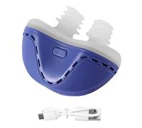 GAOXIAO Anti Ronflement Pince-Nez, Dilatateur Nasal Dispositif, Compact Anti Ronflement pour Sommeil Silencieux, Appareil Silencieux Respirable pour Améliorer la Respiration Blue