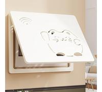 GAOXIAO Cache Compteur Electrique Mural Decoratif, Distribution Box Cover Meter Box Decorative Painting Couleur Unie Recouvrement Panneau D'interrupteur pour Art Mural Laid C 55x45cm