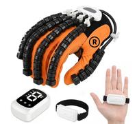GAOXIAO Gants Robotisé de Rééducation de la Main, Dispositif de Rééducation de la Main pour L'hémiplégie D'avc Gants de Rééducation des Doigts pour Patients Dysfonctionnels Right M