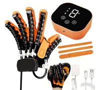 GAOXIAO Gants Robotisés pour la Rééducation de la Main, Dispositif de Rééducation de la Main pour Hémiplégie Après Accident Vasculaire Cérébral Training Fonction Équipement A Left Hand S