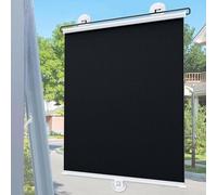 GAOXIAO Rideaux Pare-Soleil pour Fenêtre Véranda, Store Occultant à Ventouse sans Perçage pour Fenêtre Rideau Protection Solaire Isolant Thermique Amovible pour Chambre 40 x 125cm