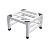 GAOXIAO Support Machine à Laver, Charge 300 KG Socle Machine a Laver, Largeur de 40-60cm Support Électroménager pour Machine a Laver Sèche-Linge Réfrigérateur White 55 x 55 x 30cm