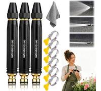 GAOYASHUIQIANG Water Gun, High Pressure Water Cannon with Booster Nozzle, Leak-Proof Design with 3 Spray Modes for Cars, Plants, Yard Cleaning, and Pet Bathing (3 Pcs)