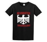 GAOYEA Einsturzende Neubauten Richterskala 1987 Album Unisex 100% Cotton Short-Sleeve T-Shirts Black XL