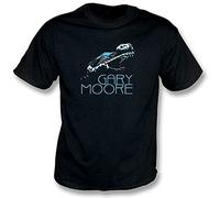 GAOYEA Gary Moore Photo Unisex 100% Cotton Short-Sleeve T-Shirts Black M
