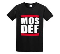 GAOYEA Mos Def Graphic Tops Unisex 100% Cotton Short-Sleeve T-Shirts Black S