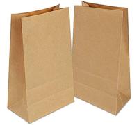 Gaoyong 100 Sac Kraft, Sac Cadeau,Sacet Papier pour Halloween, Noël, Fête, Anniversaire, Mariage