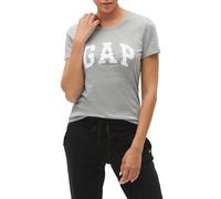 GAP Classic Logo Tee T-Shirt, Gris, Taille L Femme