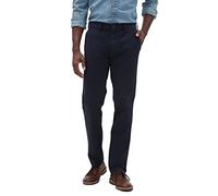 GAP Essential Straight Fit Khaki Chino Pants Kakis, Bleu Marine Classique, 38W x 32L Homme