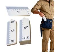 Gap Gauge | Jauge de Hauteur d'Écartement de Porte - Règle de Précision pour Atelier Rénovation,Mesurage Fiable pour Portes et Planchers