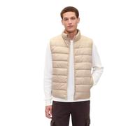GAP Gilet bouffant léger avec logo pour homme, kaki, Small