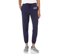 GAP Logo Fleece Joggers Pantalon de survêtement, Uniforme Bleu Marine, XL Femme