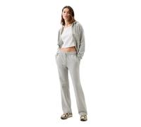 GAP Pantalon de jogging Heritage Boot Cut pour femme, Gris chiné clair, Taille L