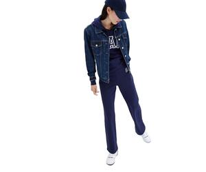 GAP Pantalon de jogging Heritage Boot Cut pour femme, Uniforme bleu marine, Taille M