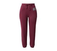 GAP Logo Fleece Joggers Pantalon de survêtement, Bordeaux, Large Femmes