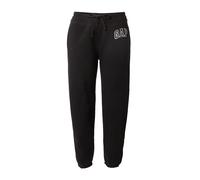 GAP Logo Fleece Joggers Pantalon de survêtement, Noir véritable, Taille M Femmes