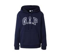 Gap Petite Sweat-shirt 'HERITAGE' bleu marine / blanc, Taille M