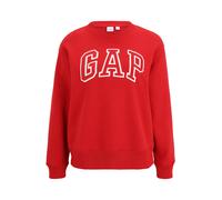Gap Petite Sweat-shirt 'HERITAGE' rouge / blanc, Taille XS