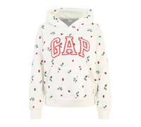 Gap Petite Sweat-shirt 'V-NEW HERITAGE PO' vert gazon / rouge chiné / blanc, Taille L