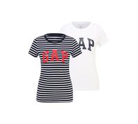 Gap Petite T-shirt 'FRANCHISE' bleu marine / rouge / blanc, Taille S