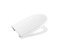 Abattant double laqué avec frein de chute Blanc The GAP Round - ROCA A801D12001