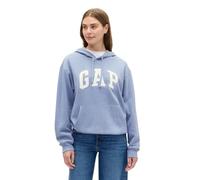 GAP Sweat à capuche avec logo pour femme, Elite Blue, Medium