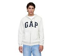 Gap Sweat à Capuche zippé avec Logo Heritage pour Homme, Pierre Carls, Medium