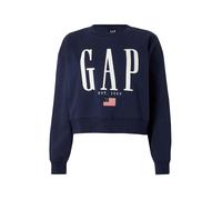 GAP Sweat-shirt bleu marine / blanc, Taille L
