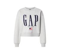 GAP Sweat-shirt bleu marine / gris chiné, Taille XS