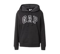 GAP Sweat-shirt 'HERITAGE' anthracite / blanc, Taille M